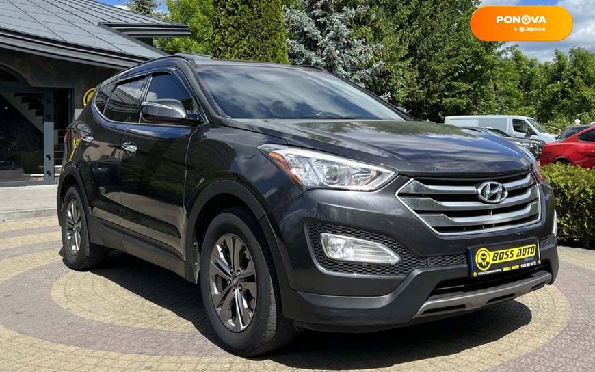 Hyundai Santa FE, 2014, Бензин, 2.36 л., 154 тыс. км, Внедорожник / Кроссовер, Серый, Львов 46061 фото