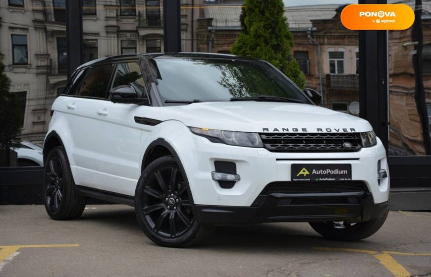 Land Rover Range Rover Evoque, 2014, Бензин, 2 л., 178 тис. км, Позашляховик / Кросовер, Білий, Київ 107398 фото