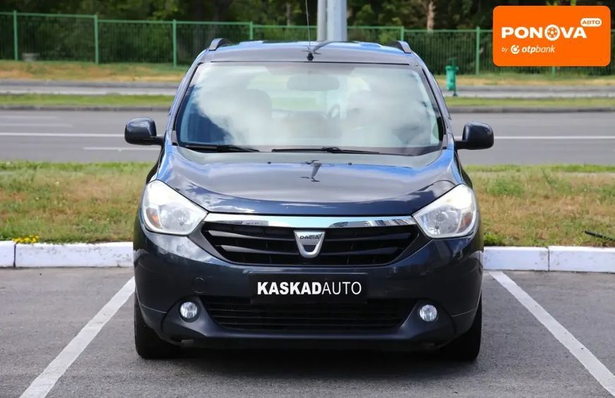 Dacia Lodgy, 2012 р., Дизель, 186 тис. км, Мінівен, Сірий, Харків AT-10419656 фото