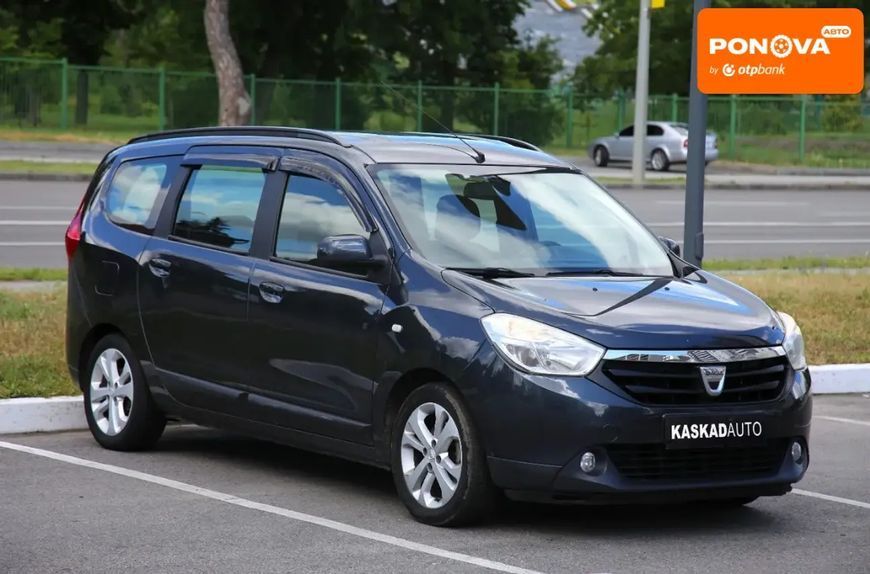 Dacia Lodgy, 2012 р., Дизель, 186 тис. км, Мінівен, Сірий, Харків AT-10419656 фото