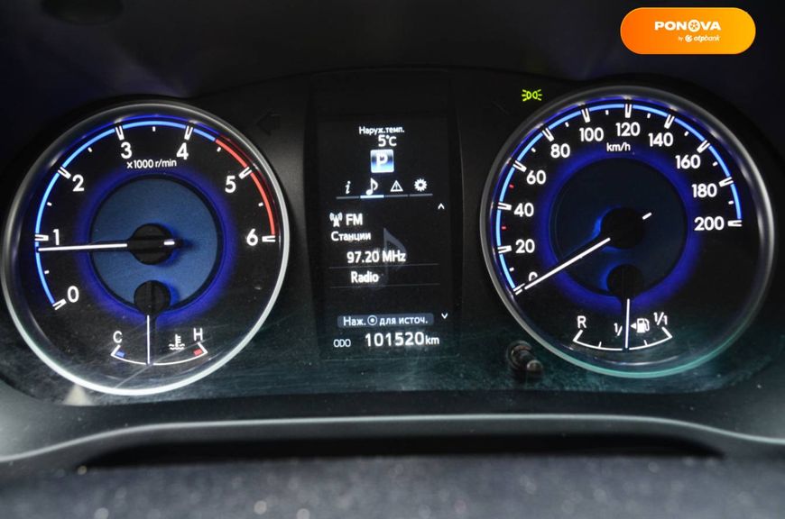 Toyota Hilux, 2015, Дизель, 2.76 л., 101 тис. км, Пікап, Сірий, Київ 43592 фото