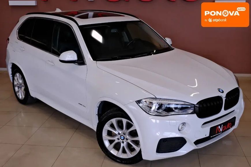 BMW X5, 2015 г., Бензин, 266 тыс. км, Внедорожник / Кроссовер, Белый, Одесса AT-10418476 фото