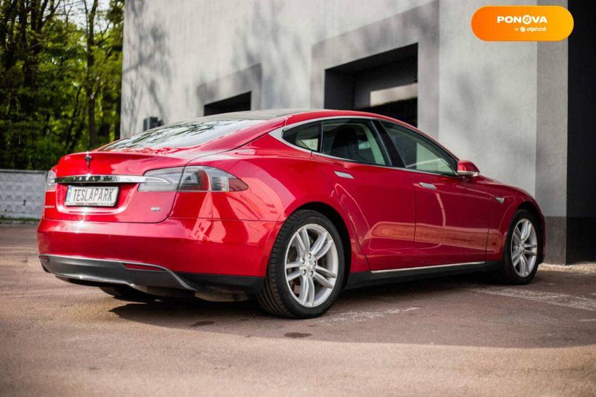 Tesla Model S, 2014, Електро, 255 тис. км, Ліфтбек, Червоний, Київ 46191 фото