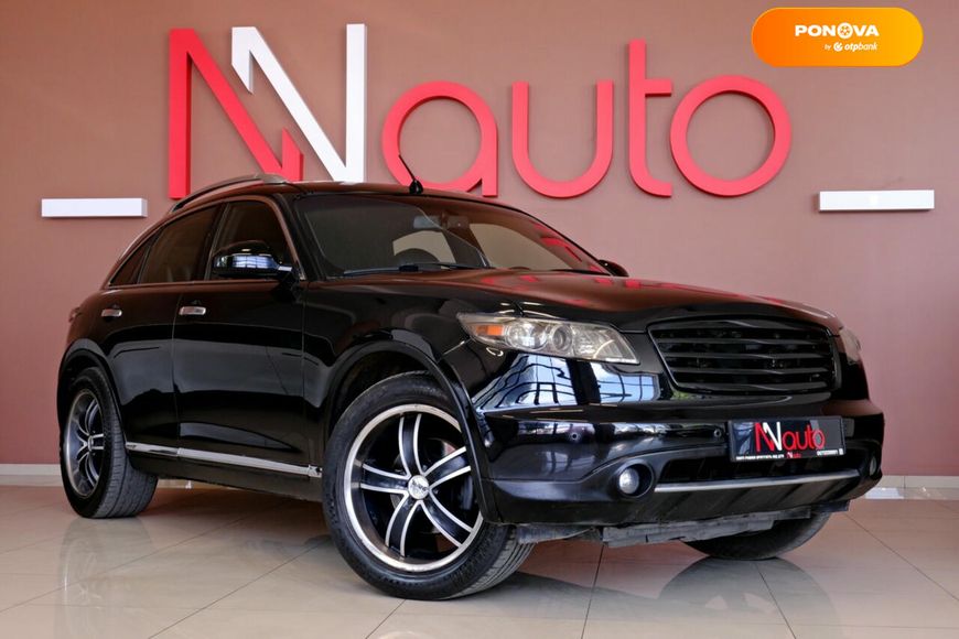 Infiniti FX 35, 2008, Газ пропан-бутан / Бензин, 3.5 л., 160 тис. км, Позашляховик / Кросовер, Чорний, Одеса 107232 фото