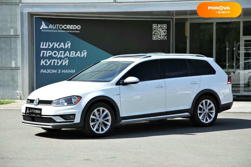 Volkswagen Golf Alltrack, 2016, Бензин, 1.8 л., 148 тис. км, Універсал, Білий, Харків 106615 фото