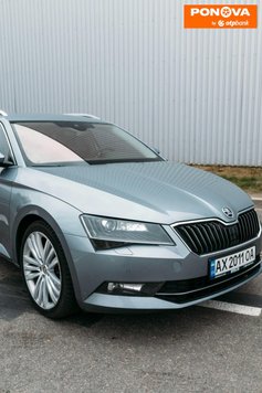 Skoda Superb, 2016, Дизель, 1.97 л., 217 тис. км, Універсал, Сірий, Полтава Cars-Pr-277565 фото