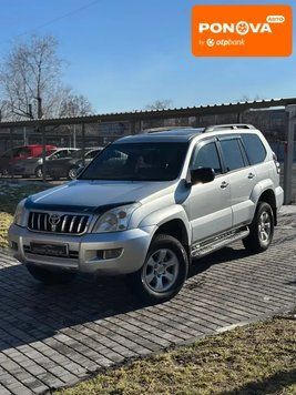 Toyota Land Cruiser Prado, 2004 г., Газ пропан-бутан / Бензин, 270 тыс. км, Внедорожник / Кроссовер, Серый, Каменское (Днепродзержинск) AT-10411525 фото