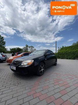 Kia Cerato, 2007 р., Газ метан / Бензин, 375 тис. км, Седан, Чорний, Запоріжжя AT-10417720 фото