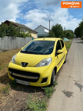 Peugeot 107, 2010, Бензин, 161 тис. км, Хетчбек, Жовтий, Харків Cars-Pr-271040 фото