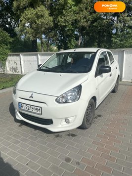 Mitsubishi Space Star, 2013, Бензин, 1 л., 116 тис. км, Хетчбек, Білий, Біла Церква Cars-Pr-71840 фото