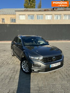 Volkswagen T-Roc, 2021, Бензин, 1.5 л., 37 тис. км, Позашляховик / Кросовер, Сірий, Київ Cars-Pr-275659 фото