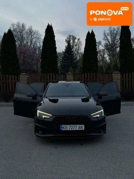 Audi A4, 2017 р., Бензин, 130 тис. км, Седан, Чорний, Дніпро (Дніпропетровськ) AT-10415421 фото