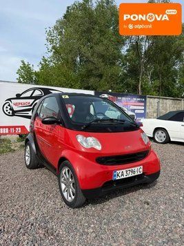 Smart Fortwo, 2006 г., Бензин, 177 тыс. км, Купе, Красный, Черкассы AT-10418787 фото