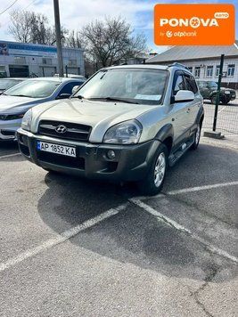 Hyundai Tucson, 2008 р., Газ метан / Бензин, 143 тис. км, Позашляховик / Кросовер, Сірий, Запоріжжя AT-10415798 фото