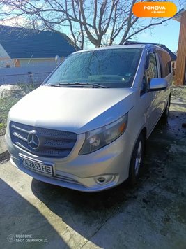 Mercedes-Benz Metris, 2015, Бензин, 2 л., 110 тис. км, Мінівен, Сірий, Київ Cars-Pr-232934 фото