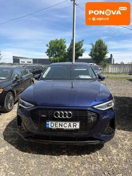 Audi e-tron, 2022 р., Електро, 73 тис. км, Позашляховик / Кросовер, Синій, Луцьк AT-10418107 фото