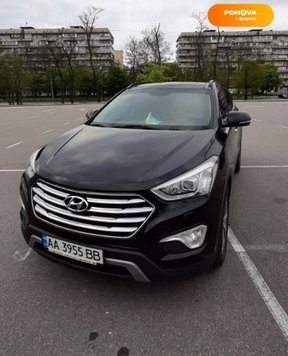 Hyundai Grand Santa Fe, 2014, Дизель, 2.2 л., 192 тис. км, Позашляховик / Кросовер, Чорний, Київ Cars-Pr-92794 фото