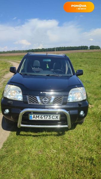 Nissan X-Trail, 2006, Газ пропан-бутан / Бензин, 190 тыс. км, Внедорожник / Кроссовер, Чорный, Житомир Cars-Pr-63136 фото