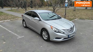 Hyundai Sonata, 2011, Бензин, 2.36 л., 220 тис. км, Седан, Сірий, Запоріжжя Cars-Pr-277084 фото