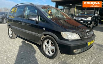 Opel Zafira, 2002, Дизель, 2.17 л., 420 тис. км, Мінівен, Чорний, Чернівці 280946 фото