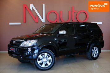 Toyota Fortuner, 2007 р., Газ пропан-бутан / Бензин, 249 тис. км, Позашляховик / Кросовер, Чорний, Одеса AT-10424373 фото