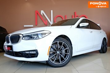 BMW 6 Series GT, 2019, Бензин, 2.98 л., 80 тис. км, Ліфтбек, Білий, Одеса 128905 фото