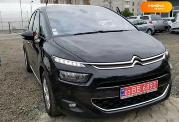 Citroen C4 Picasso, 2014, Дизель, 1.6 л., 210 тис. км, Мінівен, Чорний, Луцьк Cars-Pr-241559 фото