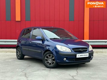 Hyundai Getz, 2008, Бензин, 1.4 л., 192 тис. км, Хетчбек, Синій, Київ 278661 фото