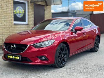 Mazda 6, 2014 р., Бензин, 125 тис. км, Седан, Червоний, Дніпро (Дніпропетровськ) AT-10416286 фото