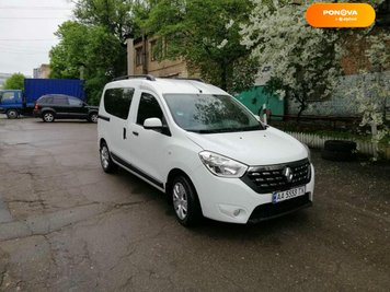 Renault Dokker, 2017, Дизель, 1.5 л., 175 тис. км, Мінівен, Білий, Київ Cars-Pr-229380 фото