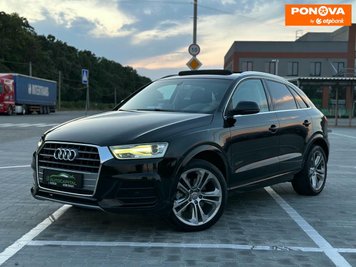 Audi Q3, 2015, Бензин, 1.98 л., 141 тис. км, Позашляховик / Кросовер, Чорний, Київ 280843 фото