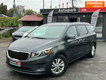 Kia Sedona, 2017, Бензин, 3.3 л., 131 тис. км, Мінівен, Сірий, Вінниця 208494 фото