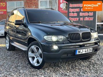 BMW X5, 2004 р., Дизель, 430 тис. км, Позашляховик / Кросовер, Чорний, Сміла AT-10411881 фото