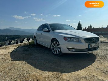 Volvo S80, 2015, Бензин, 2 л., 165 тис. км, Седан, Білий, Київ Cars-Pr-239094 фото