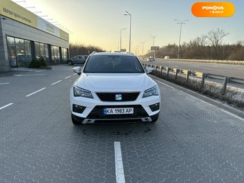 SEAT Ateca, 2017, Дизель, 1.97 л., 226 тис. км, Позашляховик / Кросовер, Білий, Київ Cars-Pr-234662 фото