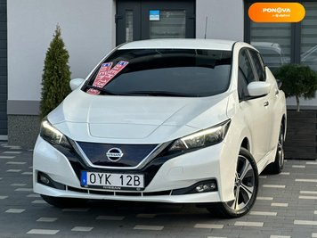 Nissan Leaf, 2021, Електро, 40 тис. км, Хетчбек, Білий, Дрогобич 111021 фото