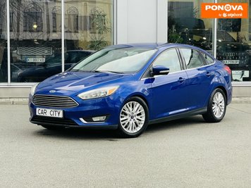 Ford Focus, 2015, Бензин, 2 л., 165 тис. км, Седан, Синій, Київ 280663 фото