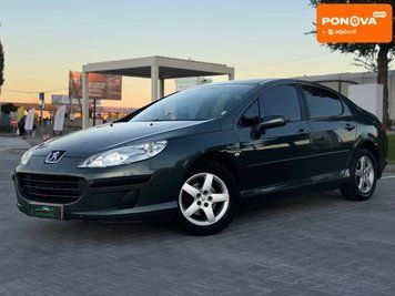 Peugeot 407, 2008 р., Бензин, 131 тис. км, Седан, Сірий, Київ AT-10428942 фото