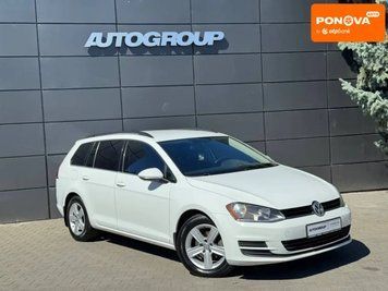Volkswagen Golf, 2015 р., Дизель, 200 тис. км, Універсал, Білий, Одеса AT-10427575 фото