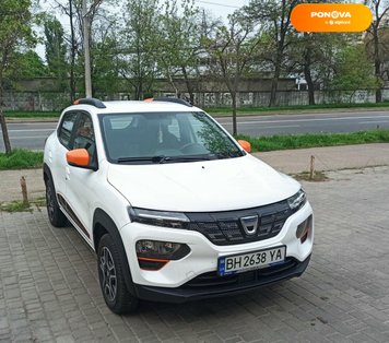 Dacia Spring, 2021, Електро, 81 тис. км, Позашляховик / Кросовер, Білий, Одеса Cars-Pr-58792 фото