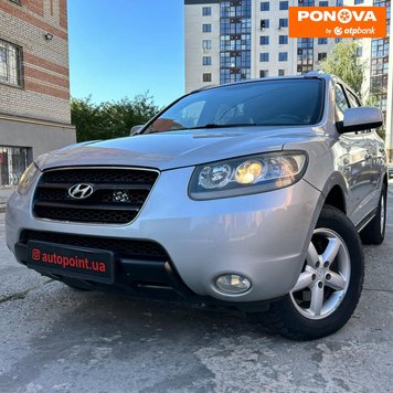 Hyundai Santa FE, 2006, Дизель, 2.19 л., 266 тис. км, Позашляховик / Кросовер, Сірий, Суми 278279 фото