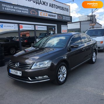 Volkswagen Passat B7, 2013, Дизель, 2 л., 240 тис. км, Седан, Сірий, Житомир 110579 фото