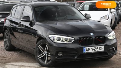 BMW 1 Series, 2016, Дизель, 2 л., 106 тис. км, Хетчбек, Чорний, Бердичів 32389 фото