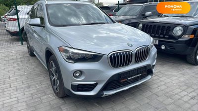BMW X1, 2018, Бензин, 2 л., 134 тис. км, Позашляховик / Кросовер, Сірий, Львів 47445 фото