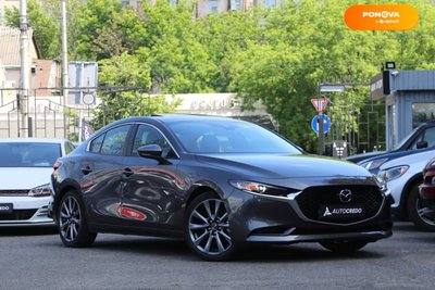 Mazda 3, 2020, Бензин, 2.49 л., 38 тис. км, Седан, Сірий, Київ 43497 фото