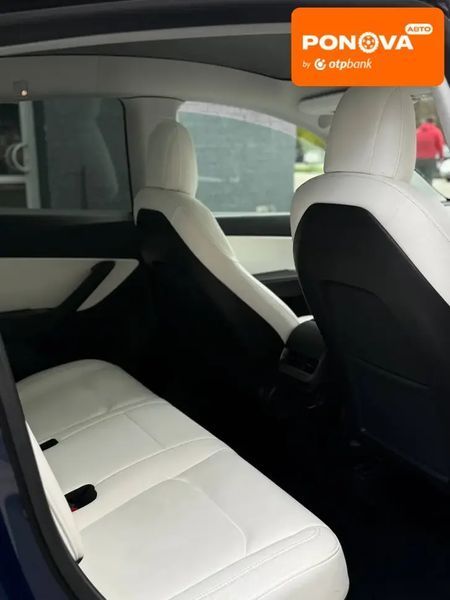 Tesla Model Y, 2020 р., Електро, 50 тис. км, Позашляховик / Кросовер, Синій, Дніпро (Дніпропетровськ) AT-10417182 фото