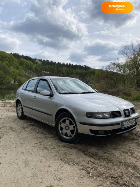 SEAT Leon, 2002, Дизель, 1.9 л., 372 тыс. км, Хетчбек, Серый, Винница Cars-Pr-58505 фото