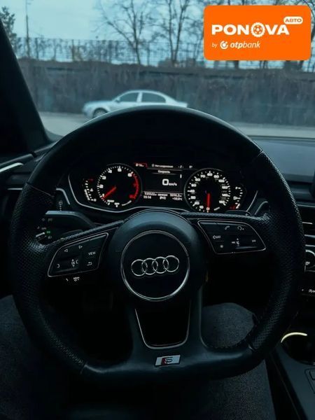 Audi A4, 2017 г., Бензин, 130 тыс. км, Седан, Чорный, Днепр (Днепропетровск) AT-10415421 фото