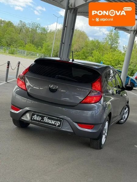 Hyundai Accent, 2012 г., Бензин, 97 тыс. км, Хетчбек, Серый, Запорожье AT-10417430 фото