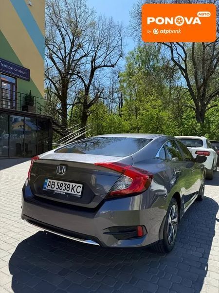 Honda Civic, 2019 р., Бензин, 46 тис. км, Седан, Сірий, Вінниця AT-10401044 фото
